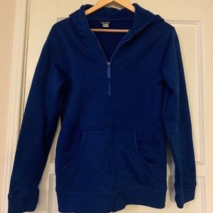 Boys zip up sweatshirt